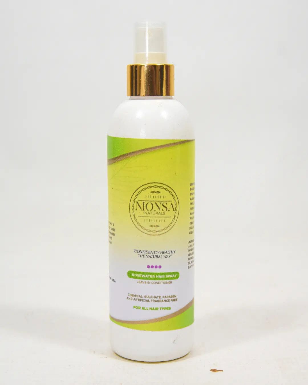 Monsa Naturals Rosewater Leave-in Spray